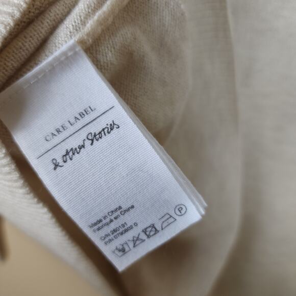 & Other Stories Oversized Wool Knit Turtleneck Size M - Picture 8 of 10